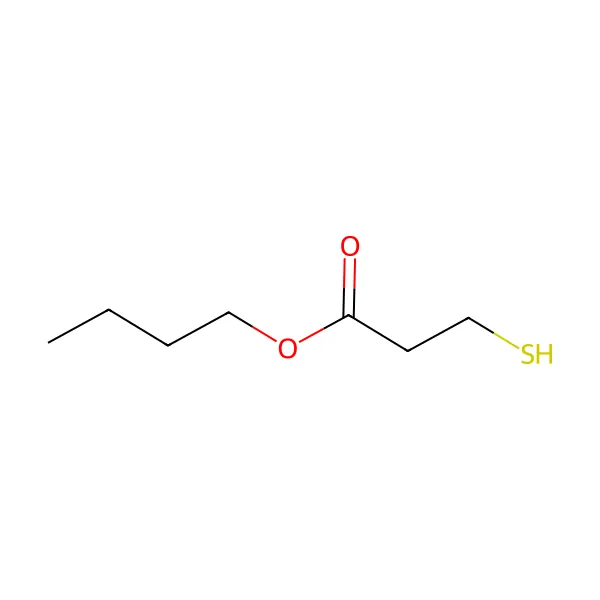Bütil 3-merkaptopropiyonat molekül yapısı — CAS 16215-21-7