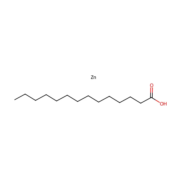 Çinko miristat molekül yapısı — CAS 16260-27-8