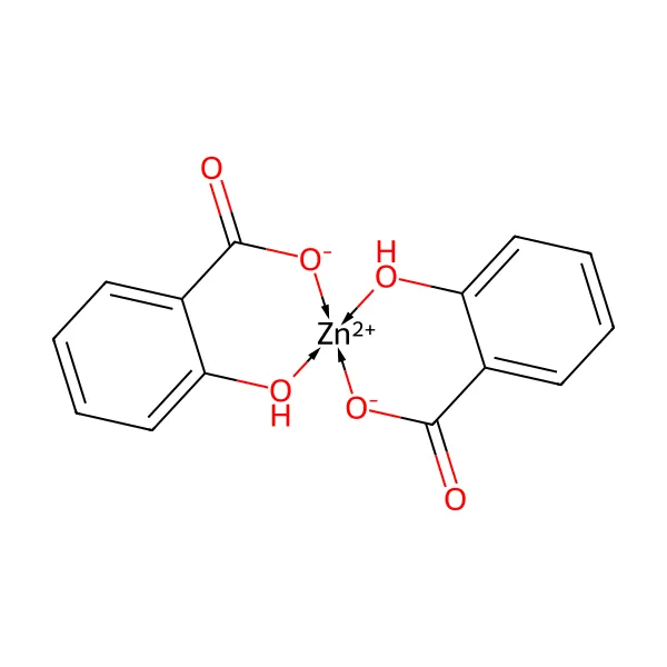 Çinko salisilat molekül yapısı — CAS 16283-36-6
