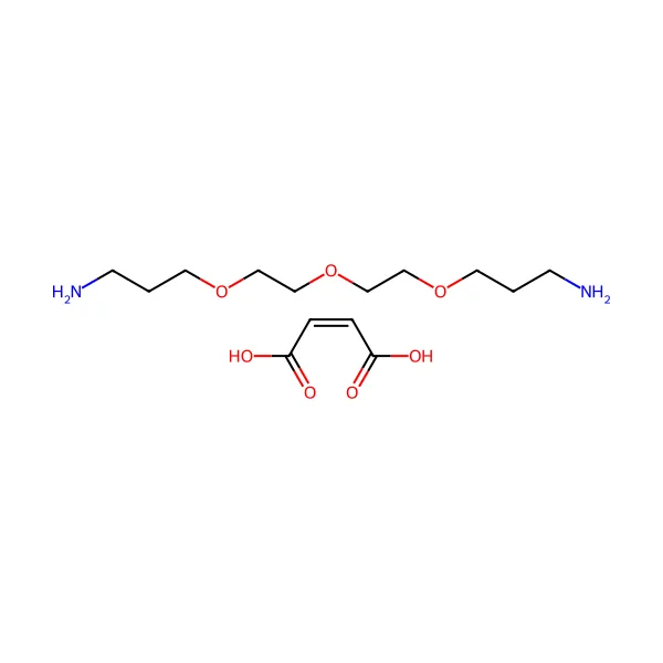 Bis-aminopropil diglikol dimaleat molekül yapısı — CAS 1629579-82-3