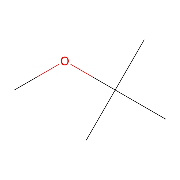 Metil tert-bütil eter molekül yapısı — CAS 1634-04-4