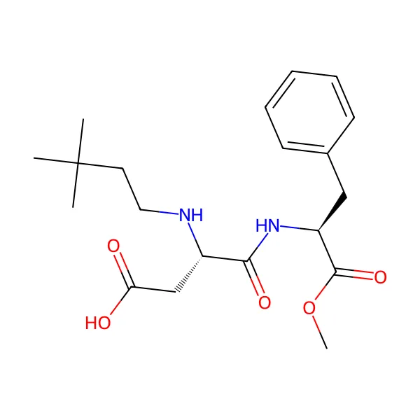 Neotam molekül yapısı — CAS 165450-17-9
