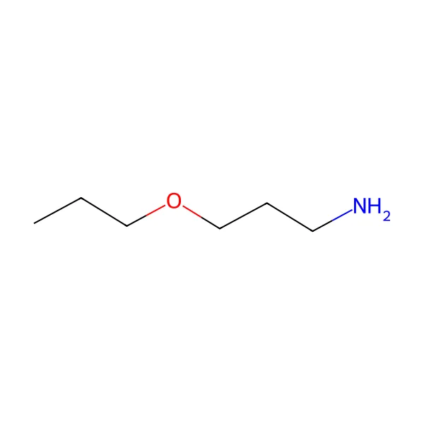 3-propoksipropilamin molekül yapısı — CAS 16728-59-9