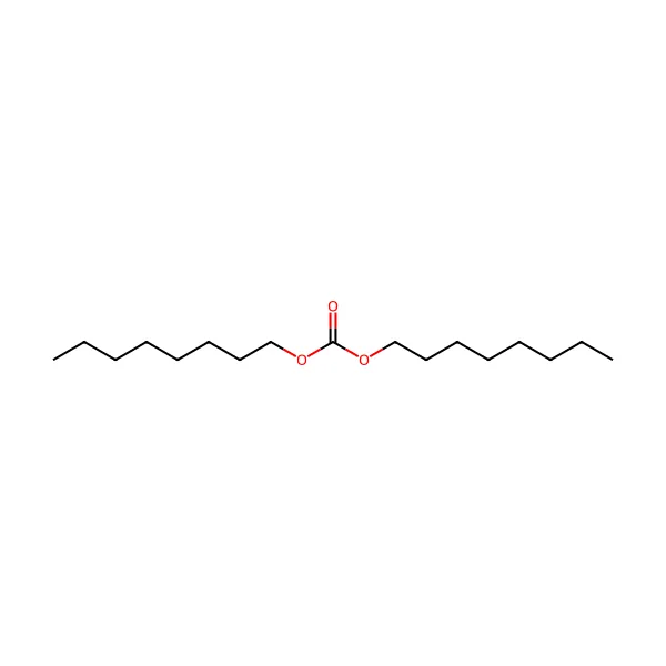 Dikaprilil karbonat molekül yapısı — CAS 1680-31-5