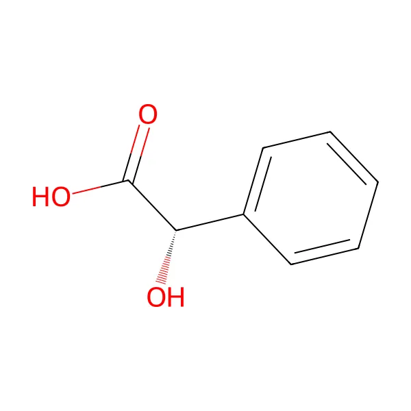L-mandelik asit molekül yapısı — CAS 17199-29-0