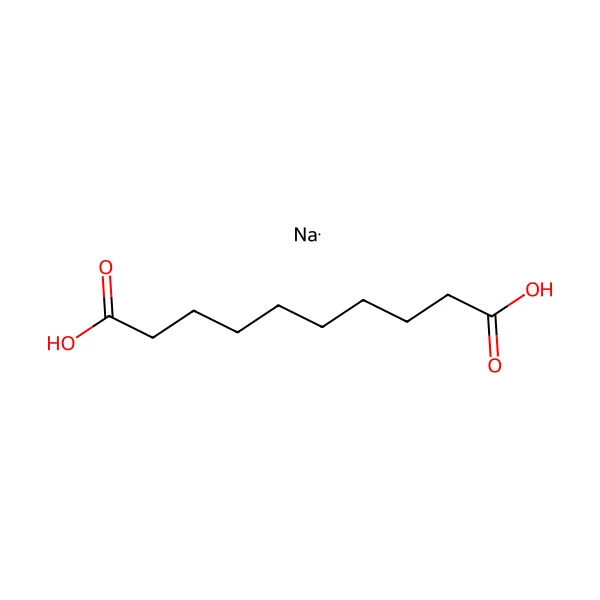 Disodyum sebakat molekül yapısı — CAS 17265-14-4