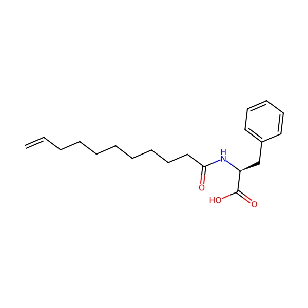 Undesilenоil Fenilalanin molekül yapısı — CAS 175357-18-3