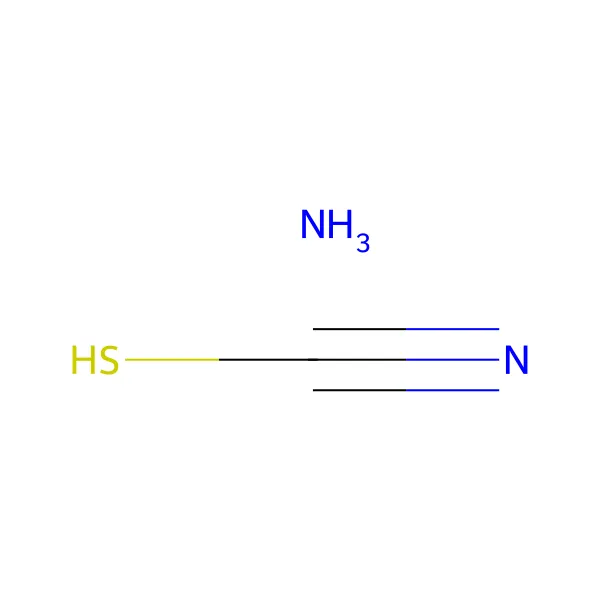 Amonyum tiyosiyanat molekül yapısı — CAS 1762-95-4