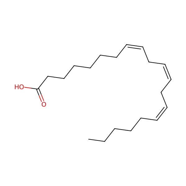 Dihomo-gama-Linolenik Asit molekül yapısı — CAS 1783-84-2
