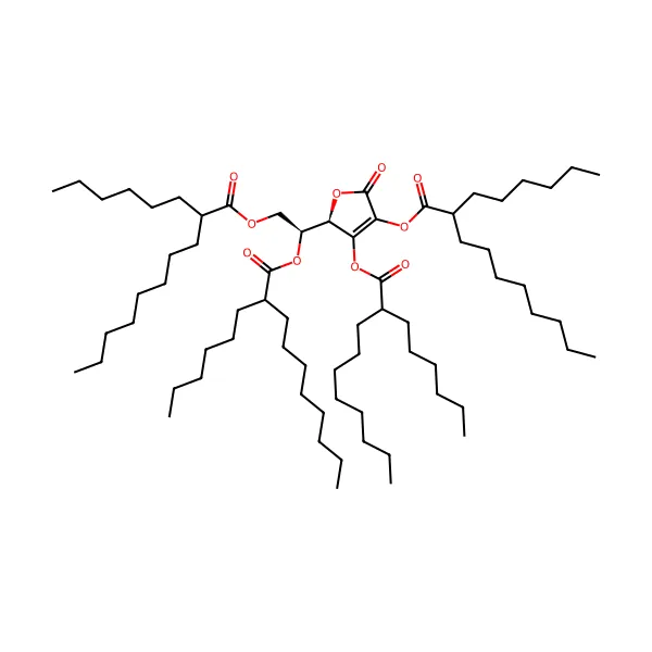 Vitamin C Askorbil Tetraizopalmitat molekül yapısı — CAS 183476-82-6