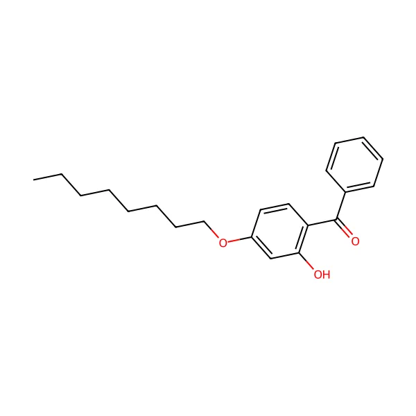 Oktabenzon molekül yapısı — CAS 1843-05-6
