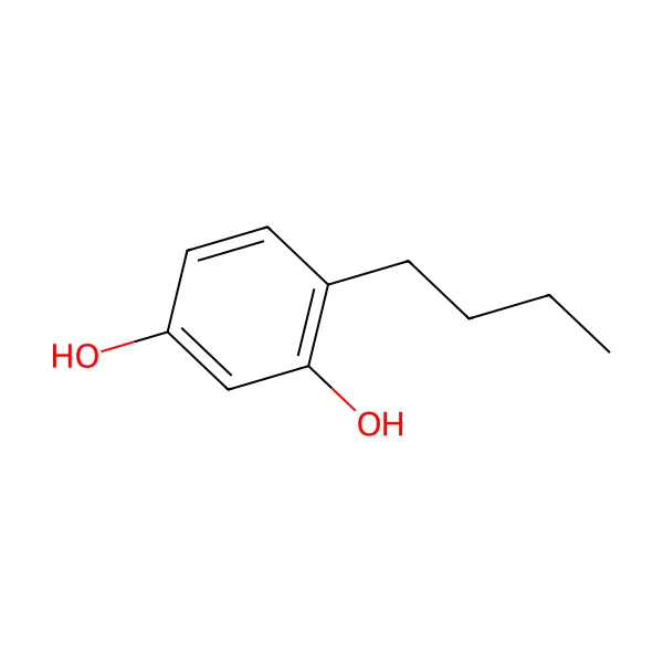 4-bütilrezorsinol molekül yapısı — CAS 18979-61-8