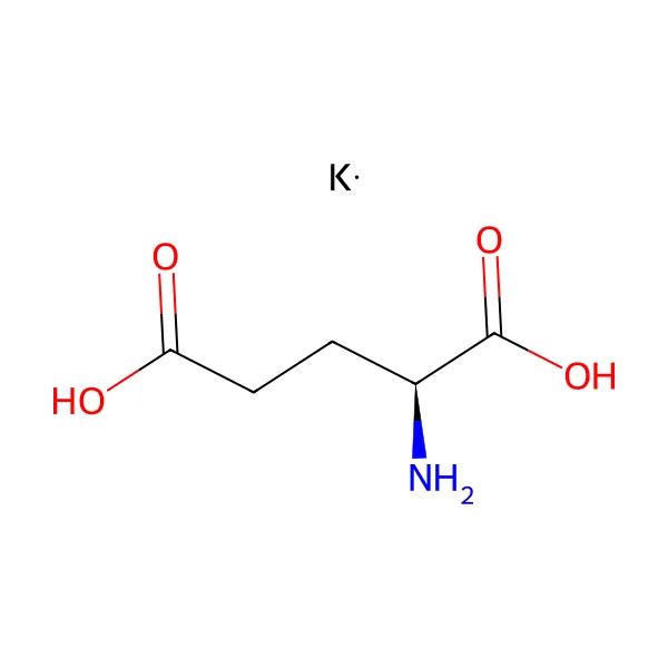 Monopotasyum glutamat molekül yapısı — CAS 19473-49-5