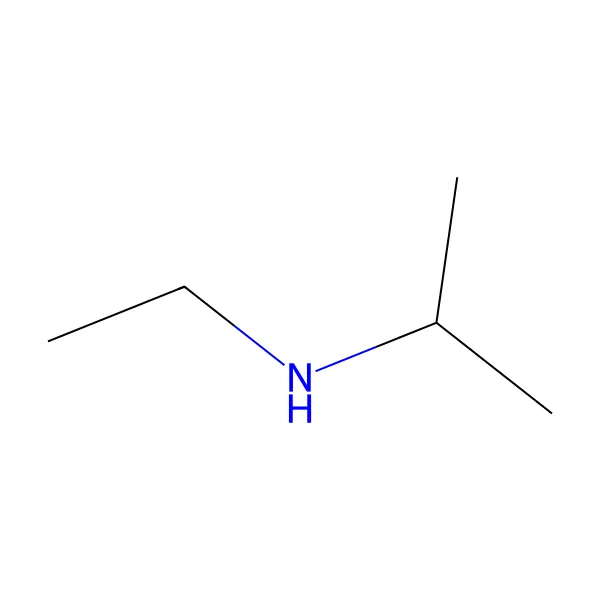 N-etilizopropilamin molekül yapısı — CAS 19961-27-4