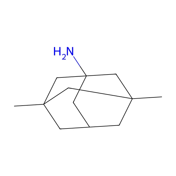 Memantin molekül yapısı — CAS 19982-08-2