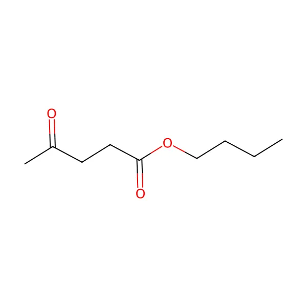 Butil levülinat molekül yapısı — CAS 2052-15-5