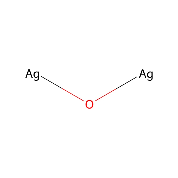 Gümüş oksit molekül yapısı — CAS 20667-12-3