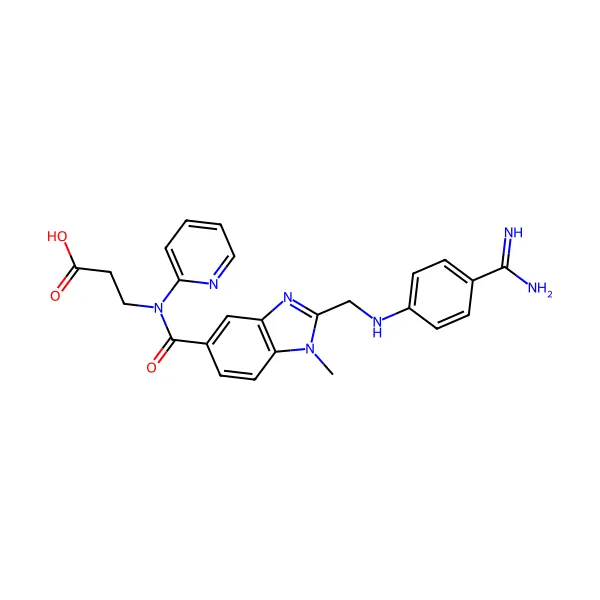 Dabigatran molekül yapısı — CAS 211914-51-1