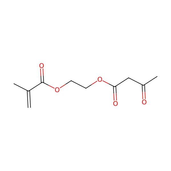 2-(asetoasetoksi)etil metakrilat molekül yapısı — CAS 21282-97-3
