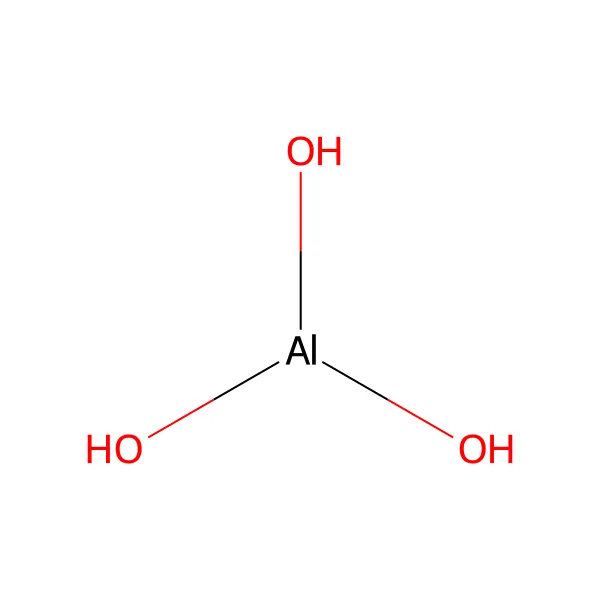 Alüminyum hidroksit molekül yapısı — CAS 21645-51-2