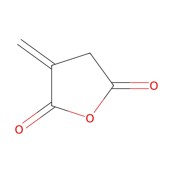 İtakonik anhidrit molekül yapısı — CAS 2170-03-8