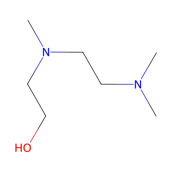 N,N,N′-Trimetilaminoetil etanolamin molekül yapısı — CAS 2212-32-0