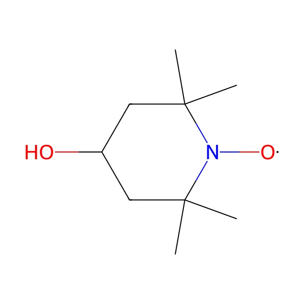 4-Hidroksi-TEMPO molekül yapısı — CAS 2226-96-2