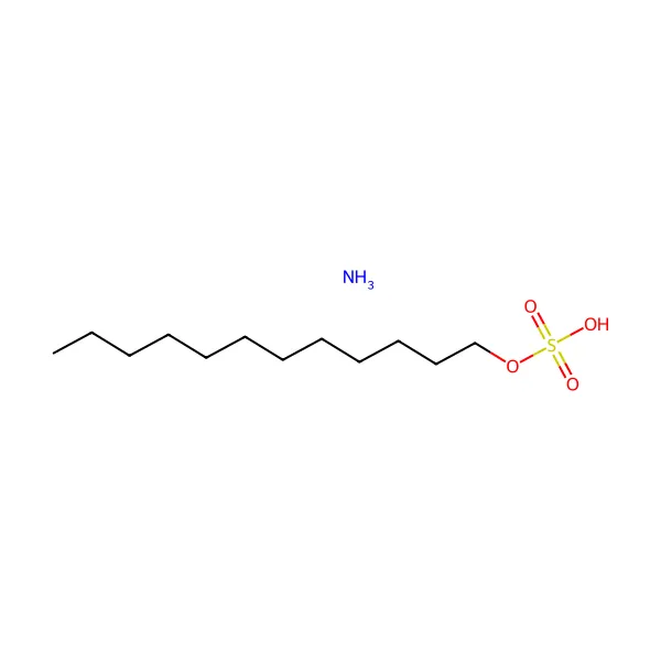 Amonyum lauril sülfat molekül yapısı — CAS 2235-54-3