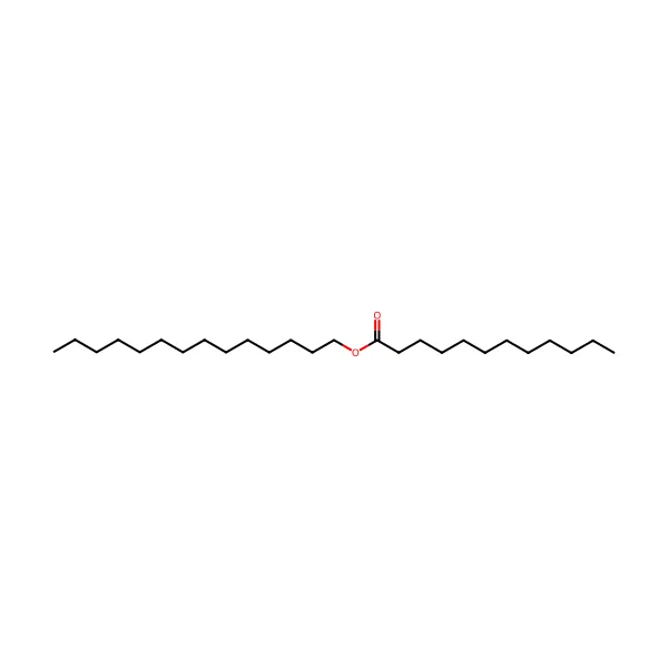 Miristil laurat molekül yapısı — CAS 22412-97-1