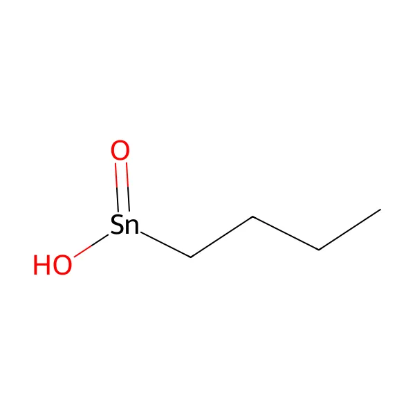 Butilstannonik asit molekül yapısı — CAS 2273-43-0