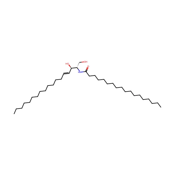 C18-Seramid molekül yapısı — CAS 2304-81-6