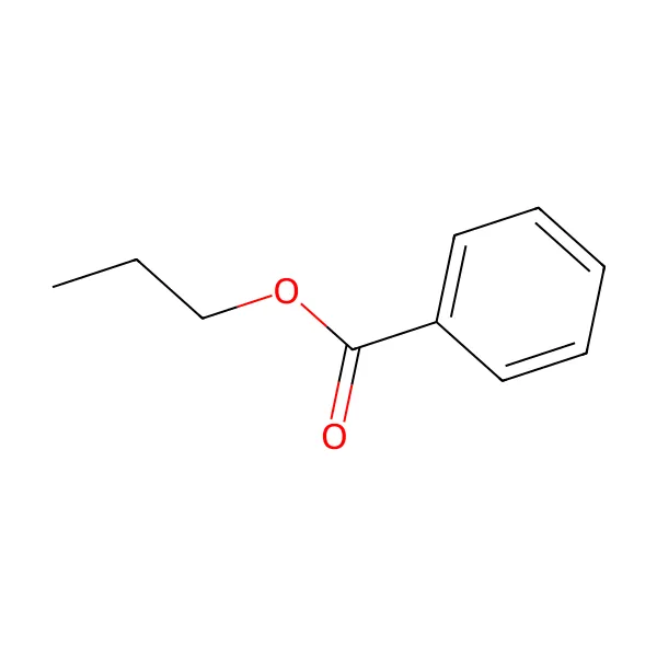 Propil benzoat molekül yapısı — CAS 2315-68-6