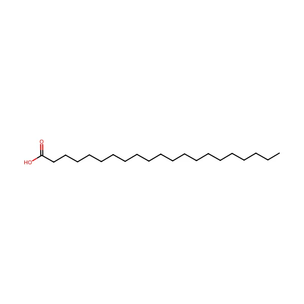 Heneikosanoik asit molekül yapısı — CAS 2363-71-5