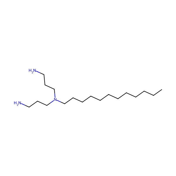 Laurilamin dipropilendiamin molekül yapısı — CAS 2372-82-9