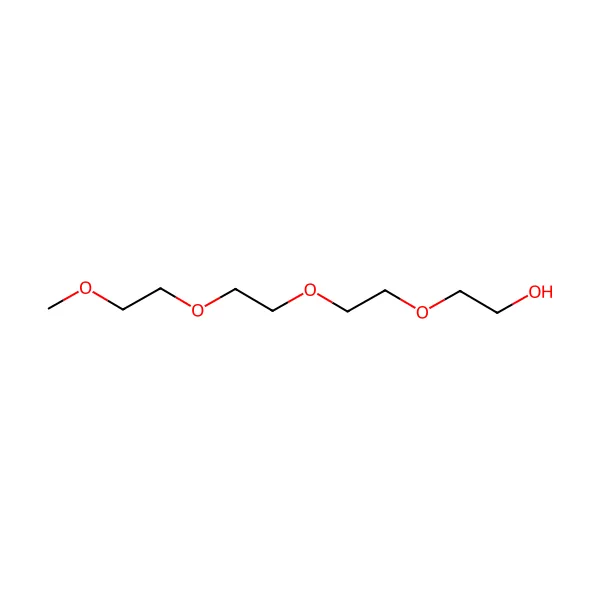 Tetraetilen glikol monometil eter molekül yapısı — CAS 23783-42-8