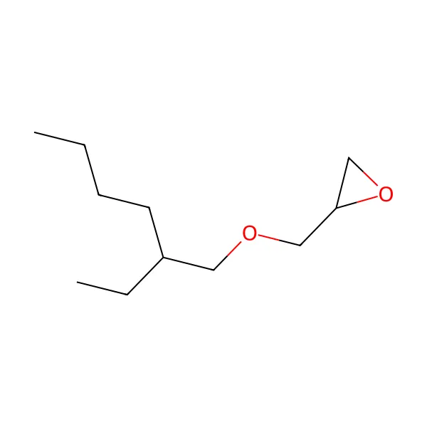 2-Etilheksil glisidil eter molekül yapısı — CAS 2461-15-6