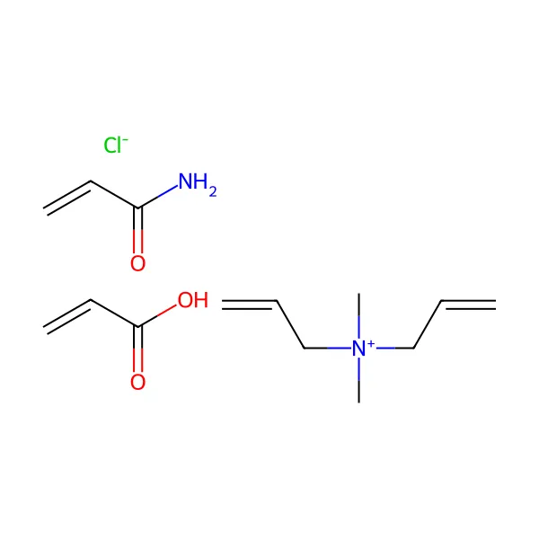Polikuaternyum-39 molekül yapısı — CAS 25136-75-8
