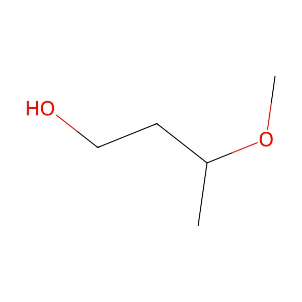 3-metoksibütanol molekül yapısı — CAS 2517-43-3