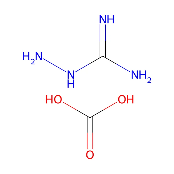 Aminoguanidin bikarbonat molekül yapısı — CAS 2582-30-1