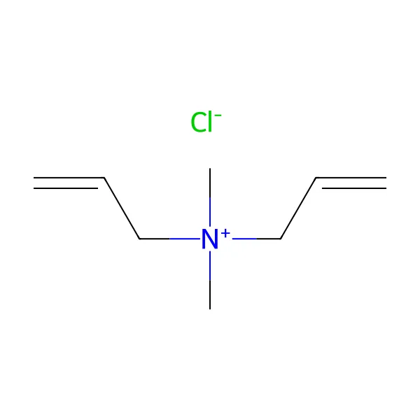 polyDADMAC molekül yapısı — CAS 26062-79-3