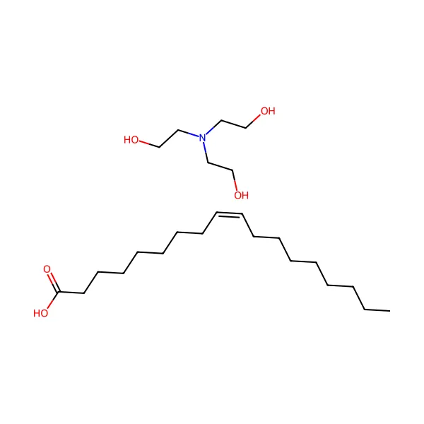 Trietanolamin oleat molekül yapısı — CAS 2717-15-9