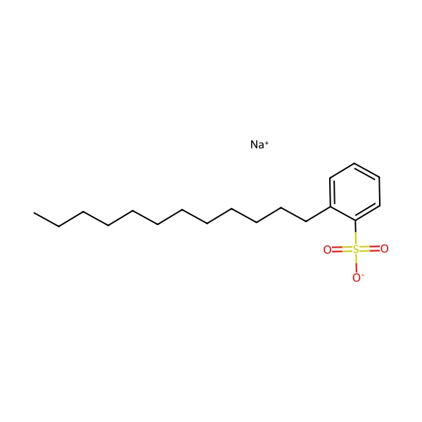 Dodesilbenzen Sülfonik Asit molekül yapısı — CAS 27176-87-0