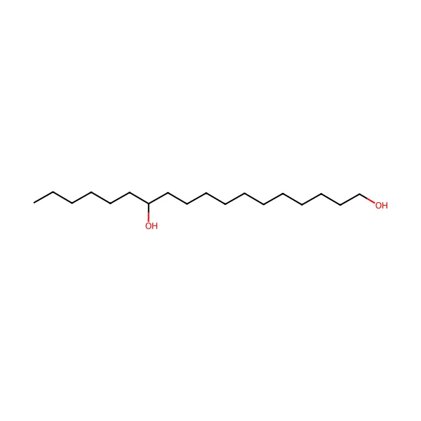 Hidroksistearil alkol molekül yapısı — CAS 2726-73-0