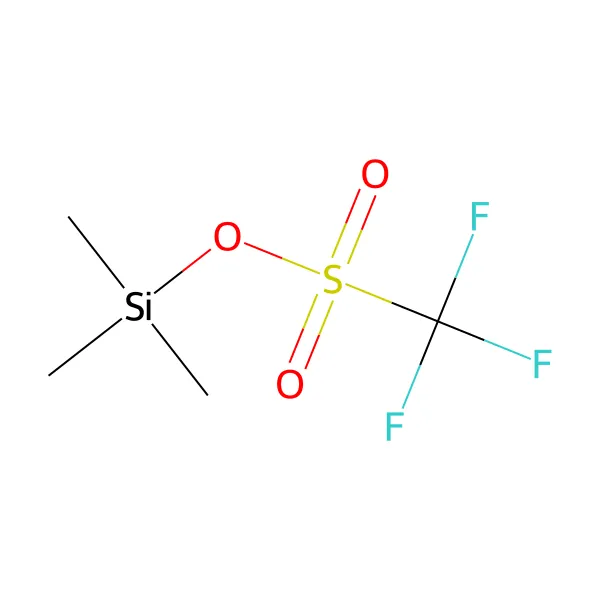 Trimetilsilil triflat molekül yapısı — CAS 27607-77-8
