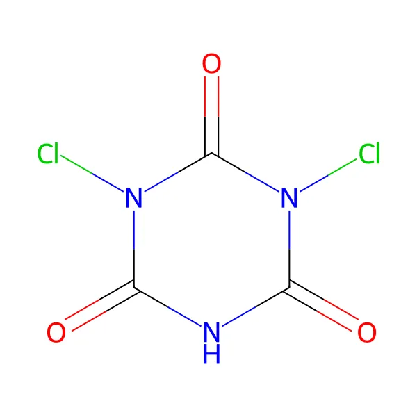 Dikloroizosiyanürat molekül yapısı — CAS 2782-57-2