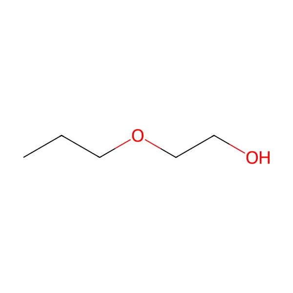 Etilen glikol monopropil eter molekül yapısı — CAS 2807-30-9