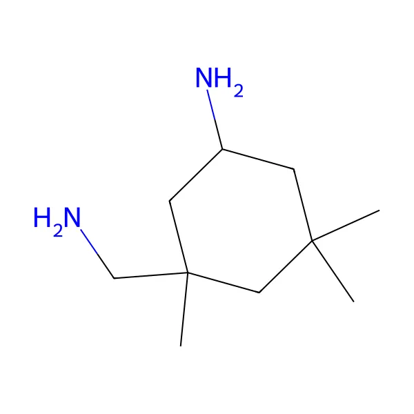 İzoforon diamin molekül yapısı — CAS 2855-13-2