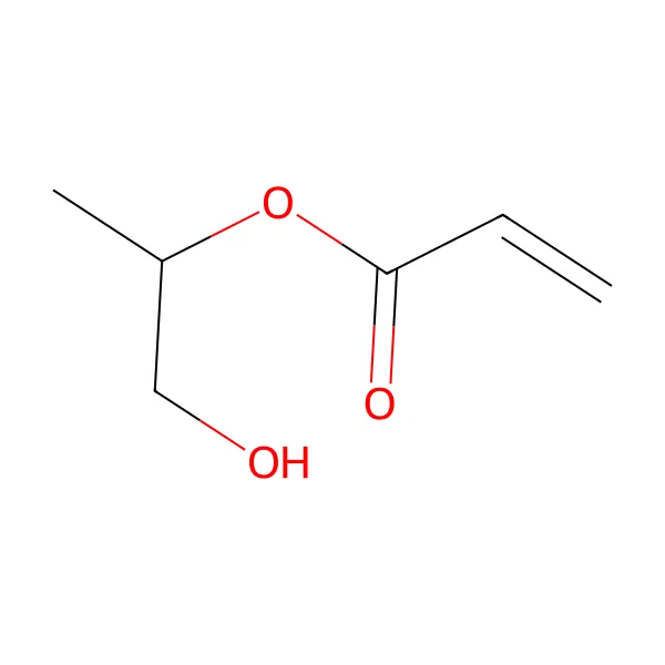 2-hidroksipropil akrilat molekül yapısı — CAS 2918-23-2