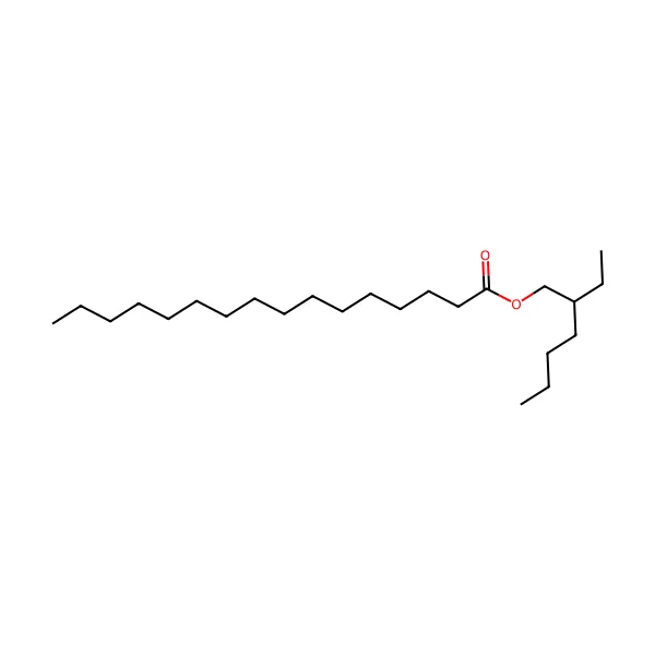 Etilheksil palmitat molekül yapısı — CAS 29806-73-3