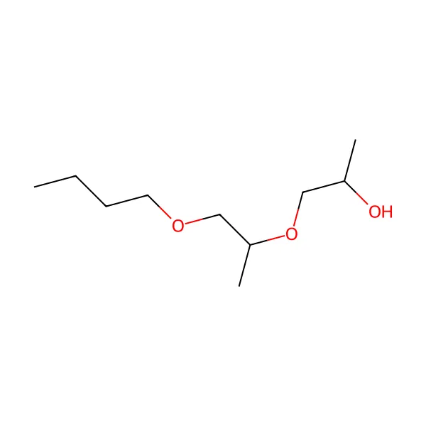 Dipropilen glikol monobütil eter molekül yapısı — CAS 29911-28-2